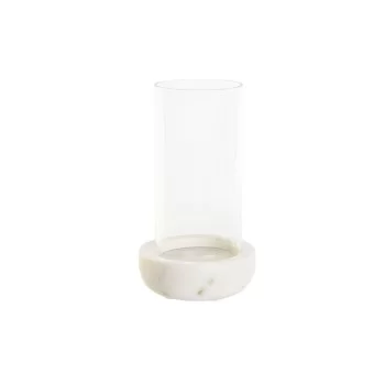 Candleholder Home ESPRIT White Natural Crystal Marble 10...