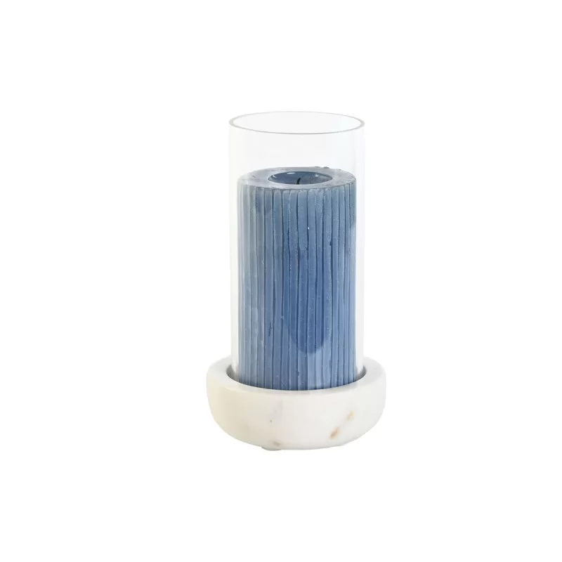 Candleholder Home ESPRIT White Natural Crystal...
