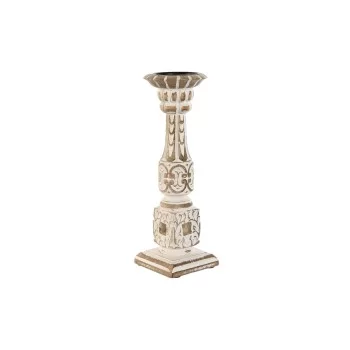 Candleholder Home ESPRIT White Natural Metal Mango wood...