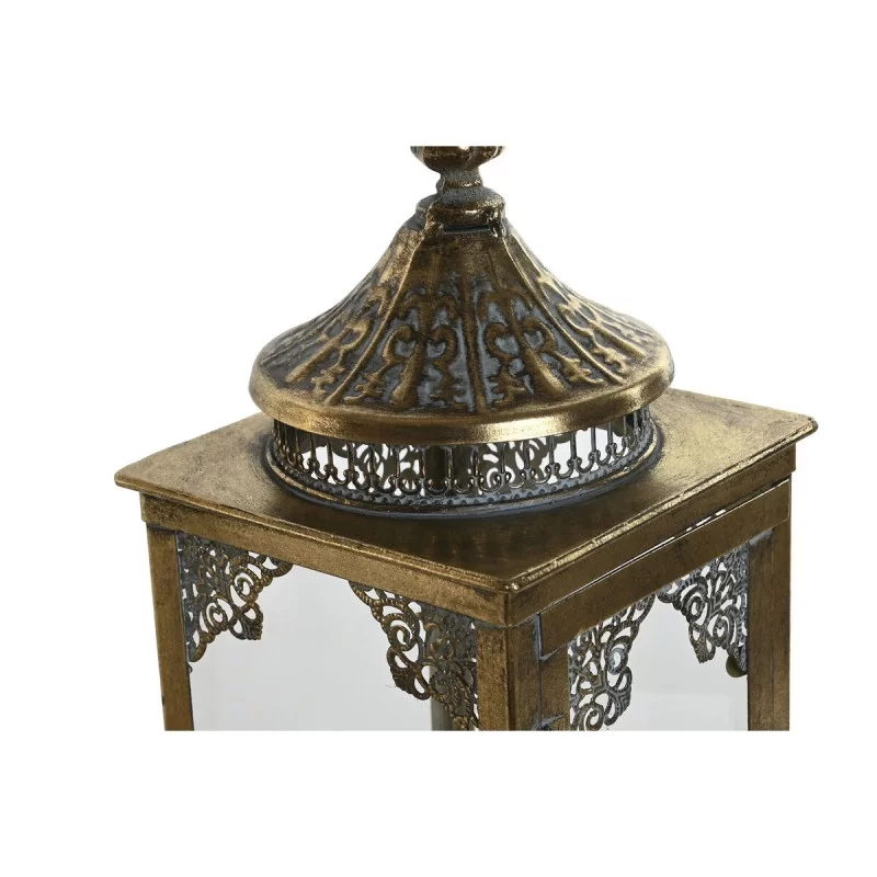 Lantern Home ESPRIT Golden Metal Crystal Arab...