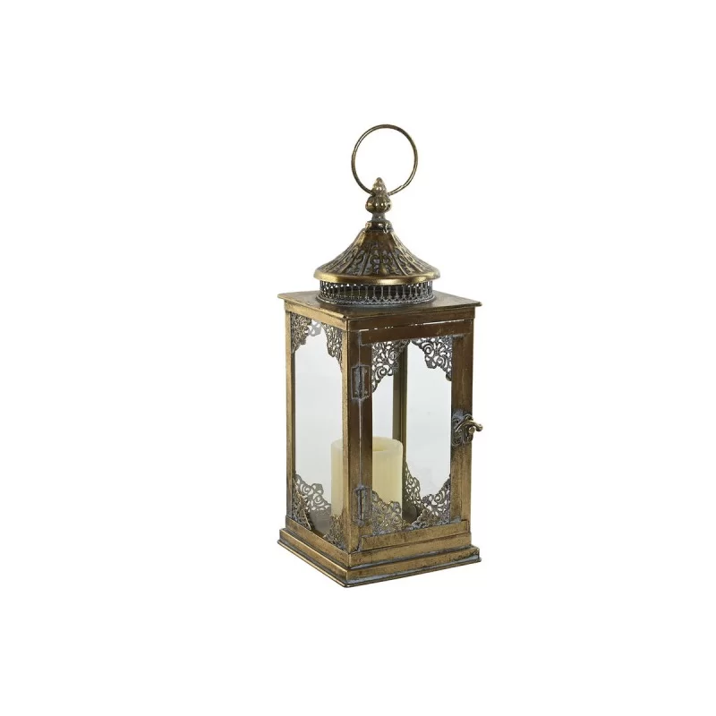 Lantern Home ESPRIT Golden Metal Crystal Arab...