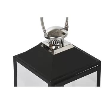 Lantern Home ESPRIT Black Silver Crystal Steel 18 x 18 x... 2