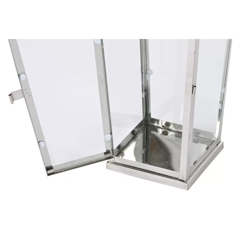 Lantern Home ESPRIT Silver Crystal Steel...