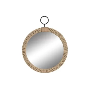 Wall mirror Home ESPRIT Natural Rope Fir Mirror...