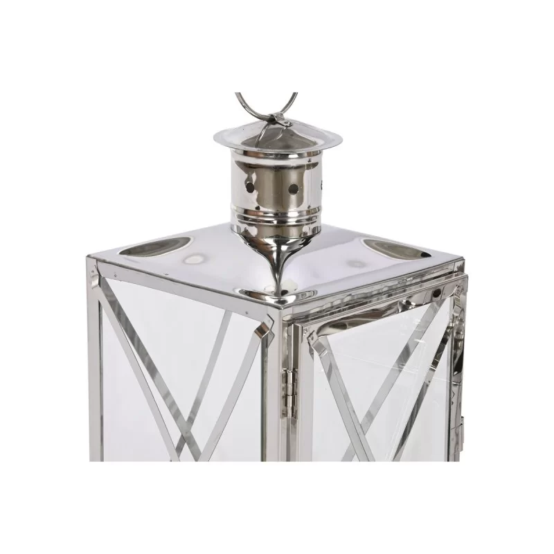 Lantern Home ESPRIT Silver Crystal Steel...