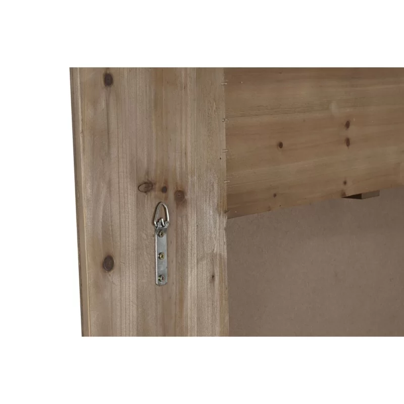 Wall mirror Home ESPRIT Brown Natural Fir...