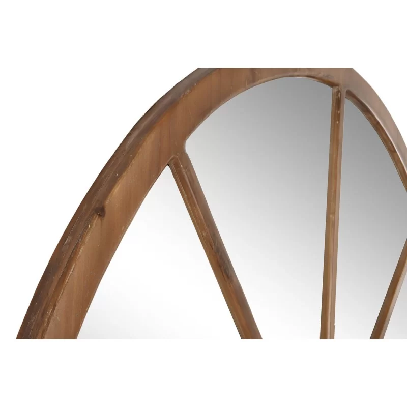 Wall mirror Home ESPRIT Natural Crystal Fir...