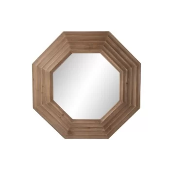 Wall mirror Home ESPRIT Brown Natural Fir Modern 119 x 9...