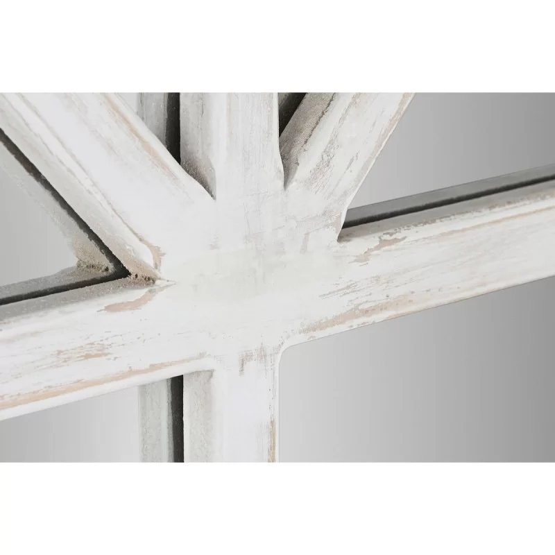 Wall mirror Home ESPRIT White Fir Mirror...