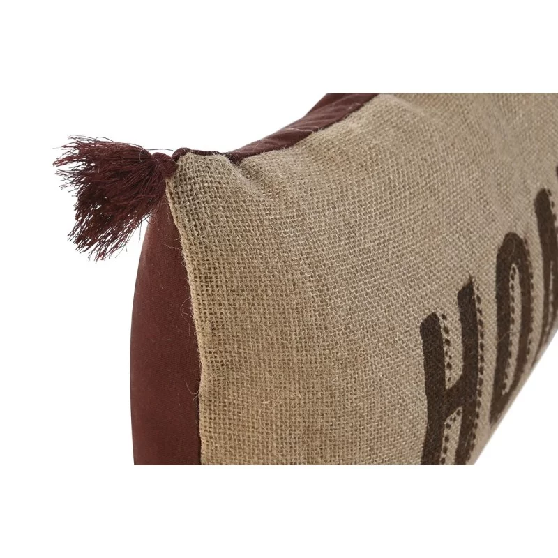 Cushion Home ESPRIT Natural Tassels Boho 50 x 5...
