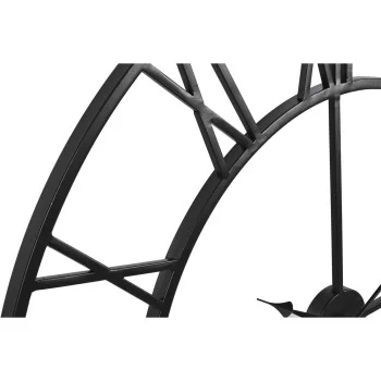 Wall Clock Home ESPRIT Black Metal 100 x 3 x 100 cm 2