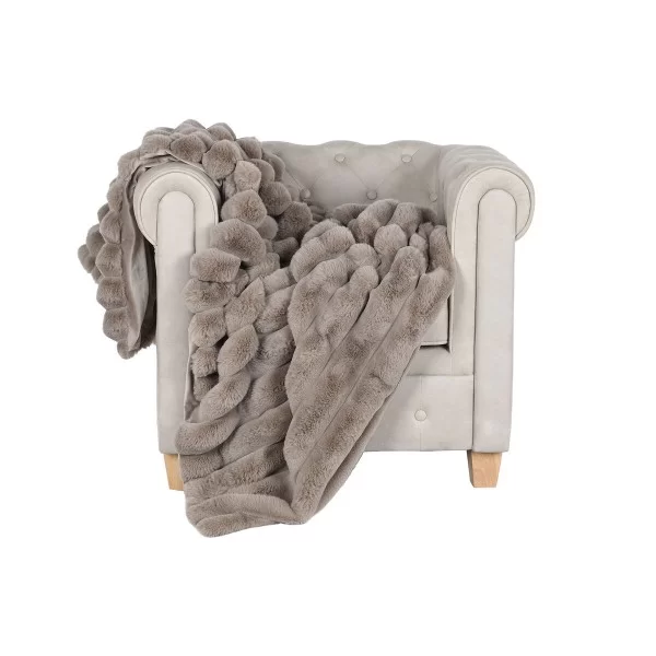 Blanket Home ESPRIT Beige 130 x 170 cm