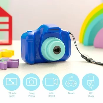 Rechargeable Kids' Digital Camera with Games Kiddak... 2
