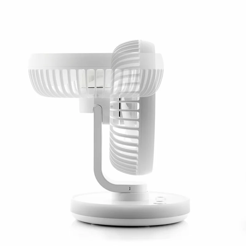 Rechargeable Desk Fan with LED FanLed...