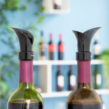 2-in-1 Wine Stopper with Pourer and Aerator Wintopp... 2