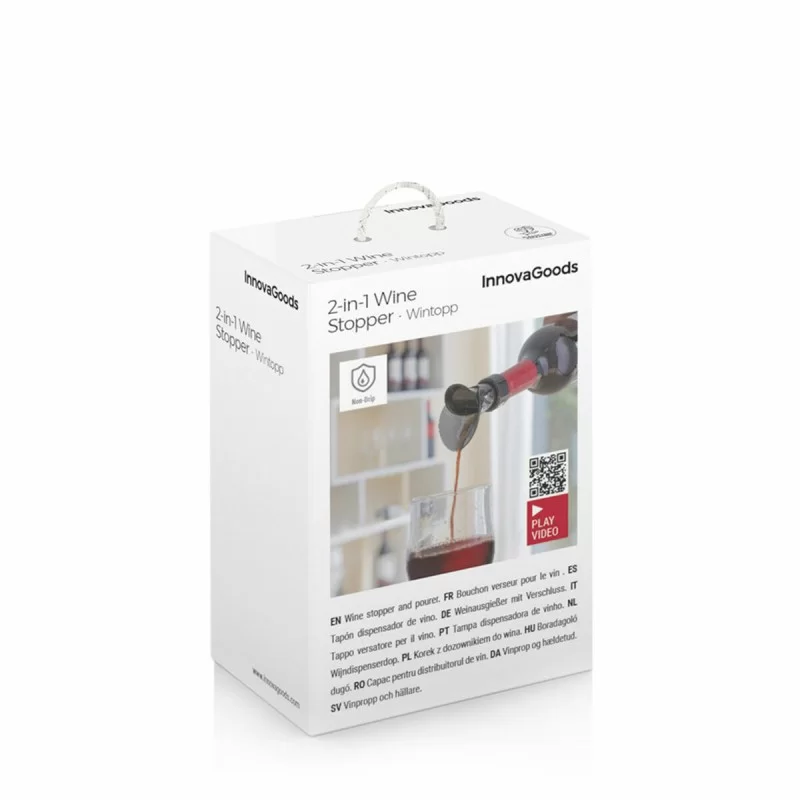 2-in-1 Wine Stopper with Pourer and Aerator...