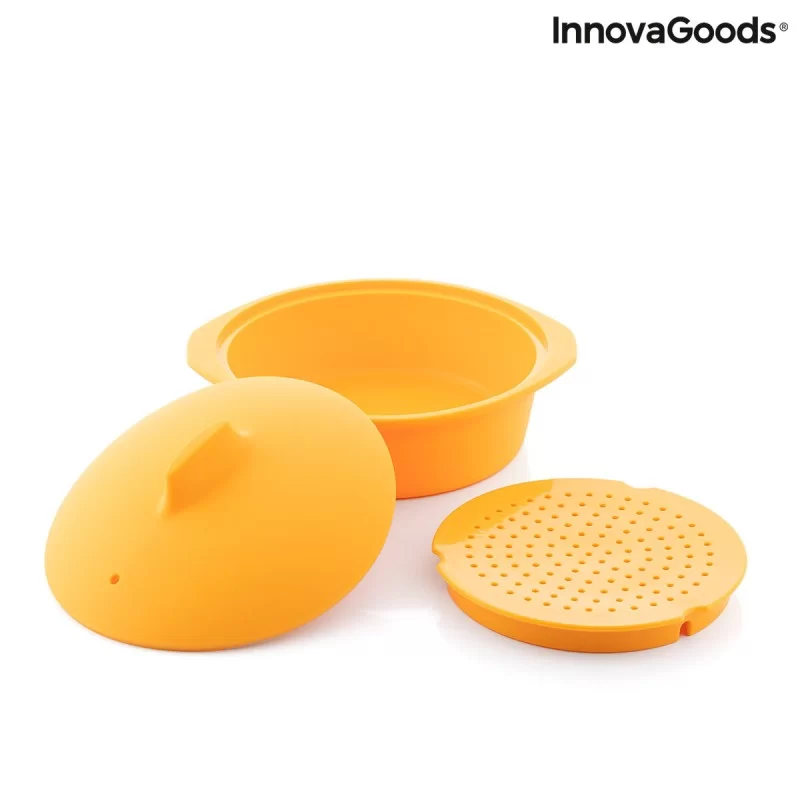 Multifunction Silicone Steamer with Recipes...