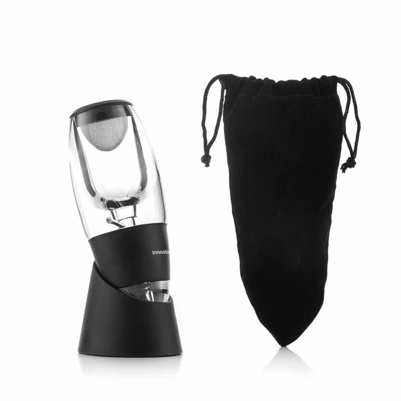 Wine Aerator with Filter, Stand and Carry Pouch...