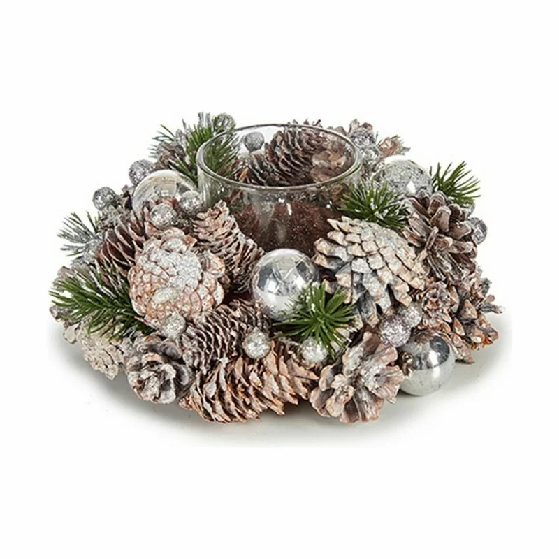 Christmas Candle Holder White Transparent...