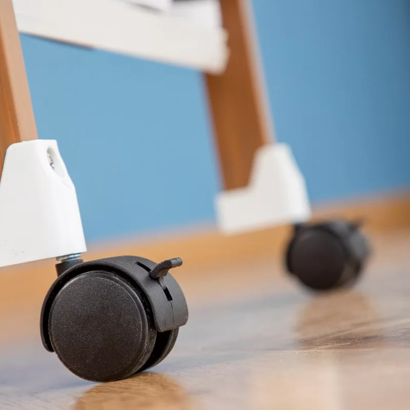 Folding Vertical Clothes Dryer with Wheels...