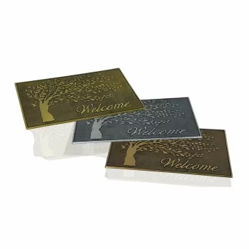 Doormat Hidalgo Welcome Rubber Tree Natural rubber 75 x...