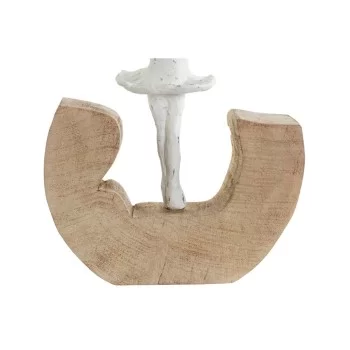 Decorative Figure DKD Home Decor White Brown Ballet... 2