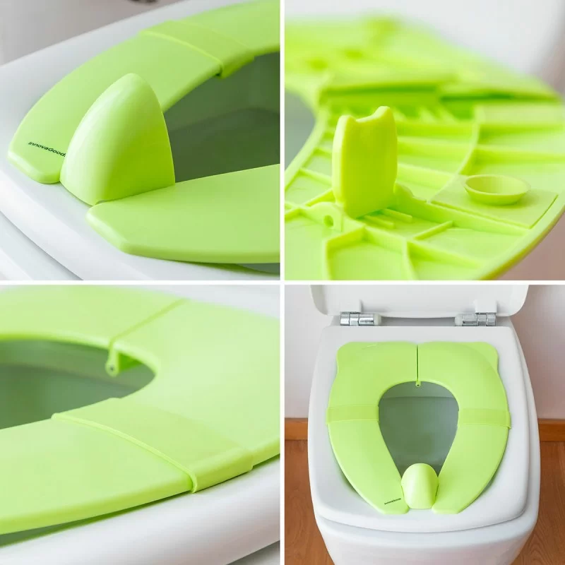 Folding Toilet Seat Reducer for Children Foltry...