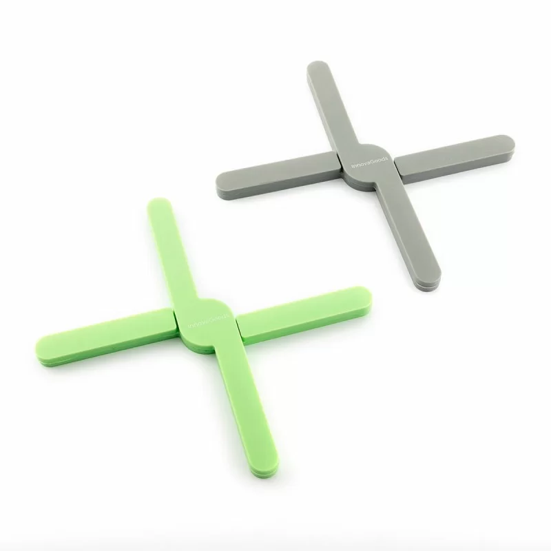 Individual Folding Silicone Trivet Folvet...