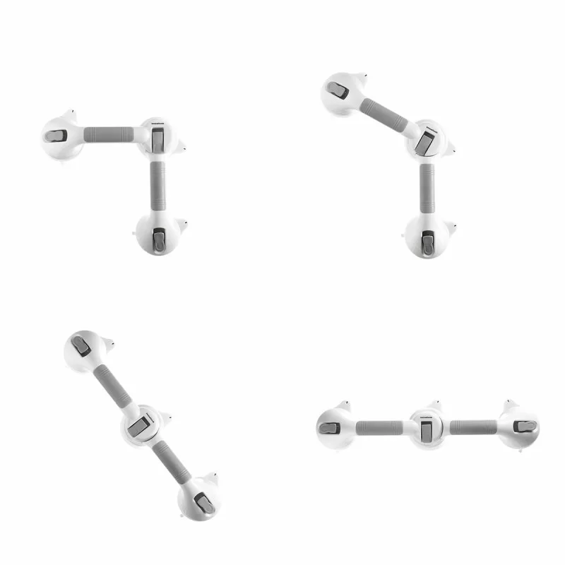 Double Angular Safety Bathroom Grab Rail...