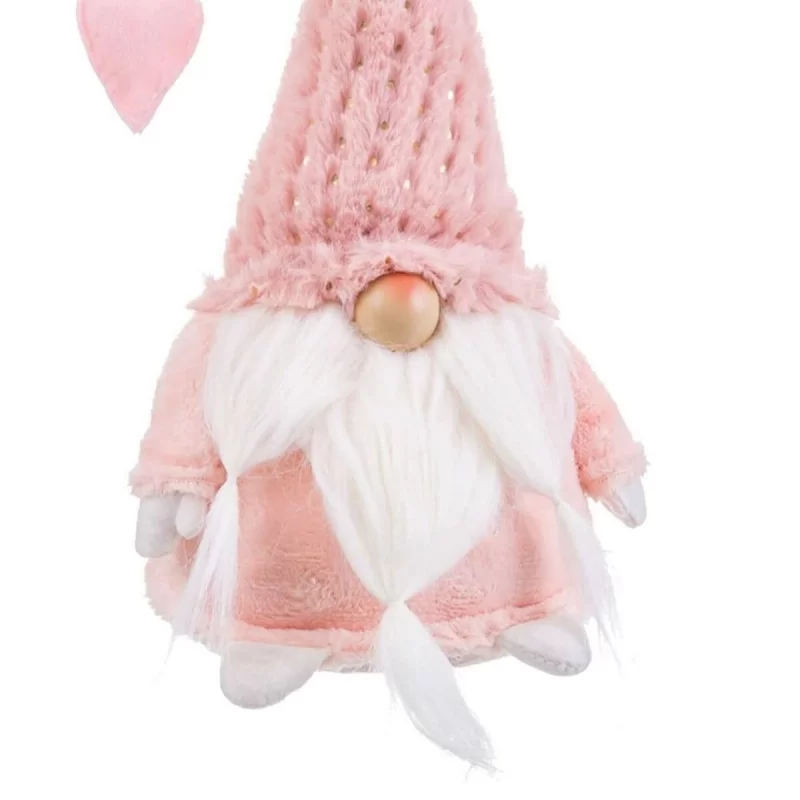 Christmas bauble Pink Polyresin Sand Polyfoam...