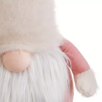 Christmas bauble Pink Sand Fabric 37 x 30 x 9,2 cm 2