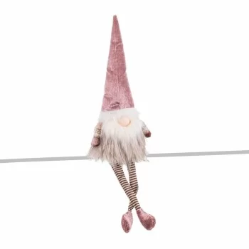 Christmas bauble Multicolour Pink Sand Fabric 17 x 13 x... 2