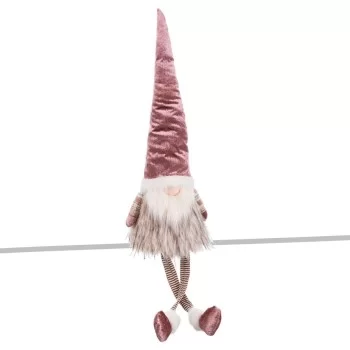 Christmas bauble Multicolour Pink Sand Fabric 25 x 17 x...