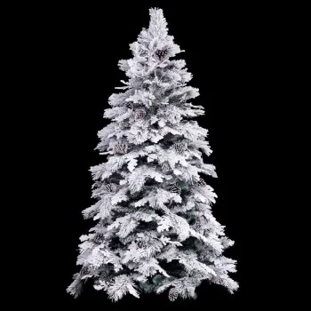 Christmas Tree White Green PVC Metal Polyethylene... 2