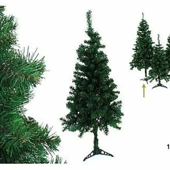 Christmas Tree Green PVC Polyethylene 90 x 90 x 180 cm 2
