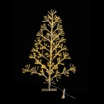 Christmas Tree Golden Metal Plastic 90 cm 2