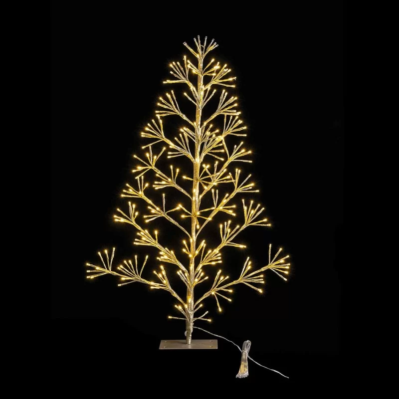 Christmas Tree Golden Metal Plastic 90 cm