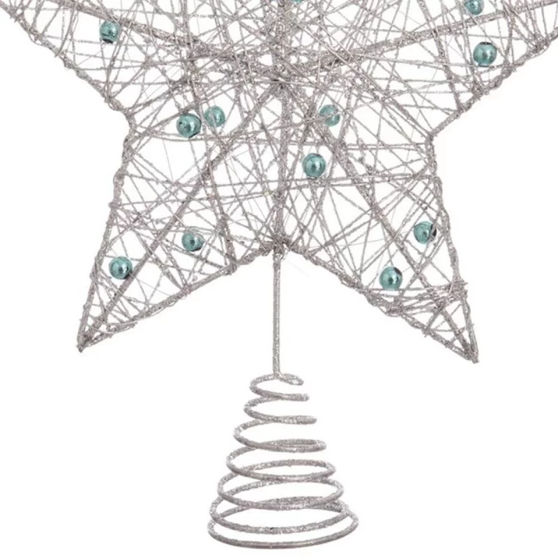 Christmas star Silver Metal Tree 20 x 5 x 25 cm