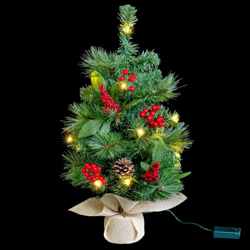 Christmas Tree Multicolour PVC Metal 30 x 30 x...