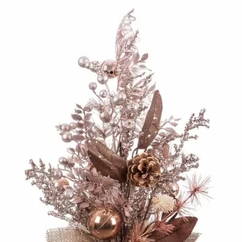 Christmas Tree Copper Plastic Pineapples 50 cm 2