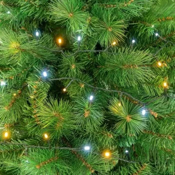 Wreath of LED Lights 15 m White 3,6 W Christmas 2
