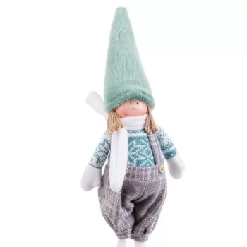 Christmas bauble Multicolour Turquoise Metal Polyresin... 2