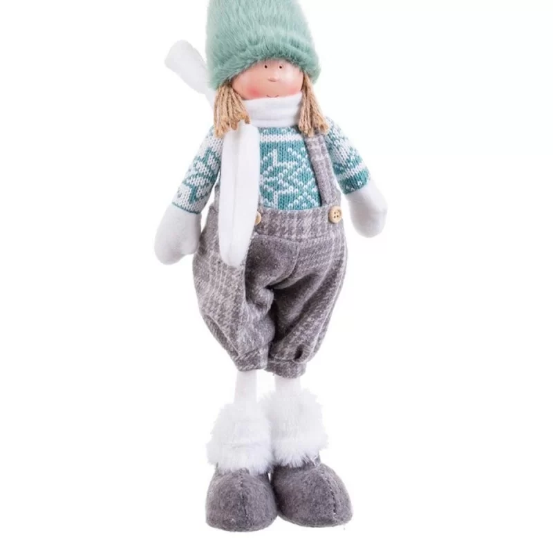 Christmas bauble Multicolour Turquoise Metal...