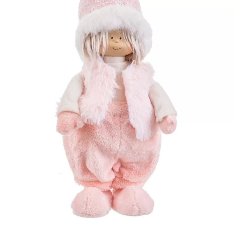 Christmas bauble Pink Metal Polyresin Polyfoam...