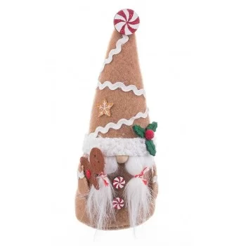 Christmas bauble Beige Multicolour Sand Fabric Girl 8 x 6...