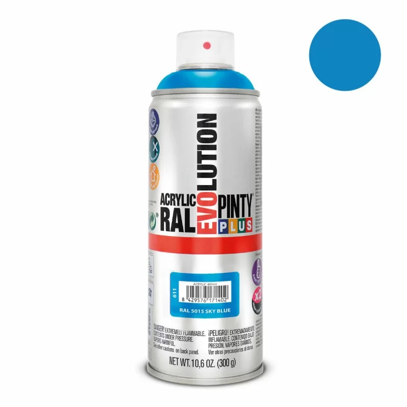 Spray paint Pintyplus Evolution RAL 5015 400 ml...