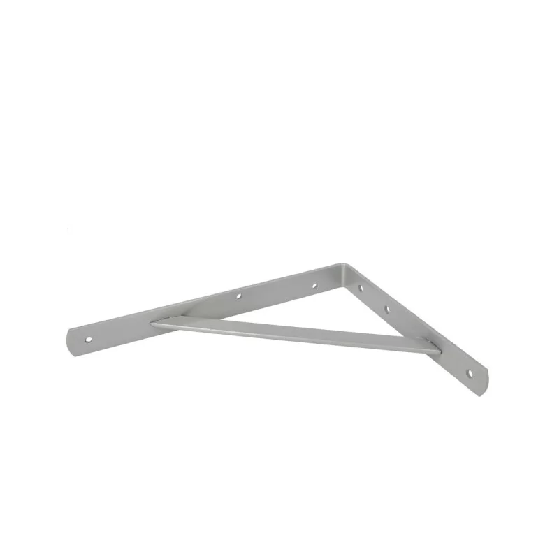 Wall Bracket AMIG 9-9806 Shelves Grey Steel (25...