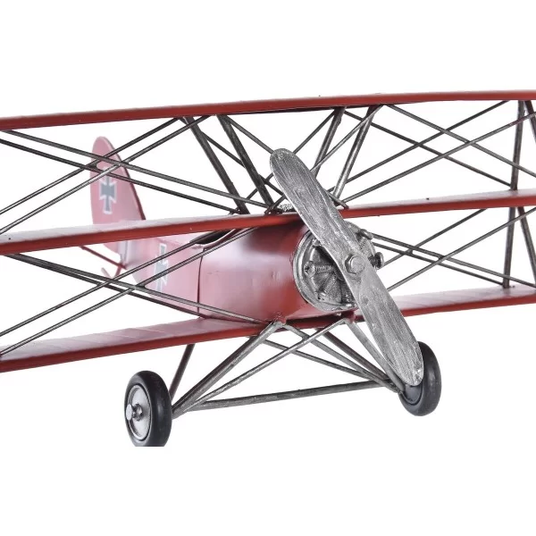 Decorative Figure DKD Home Decor 32,5 x 32 x 15,5 cm Vintage Little Plane (2 Units)