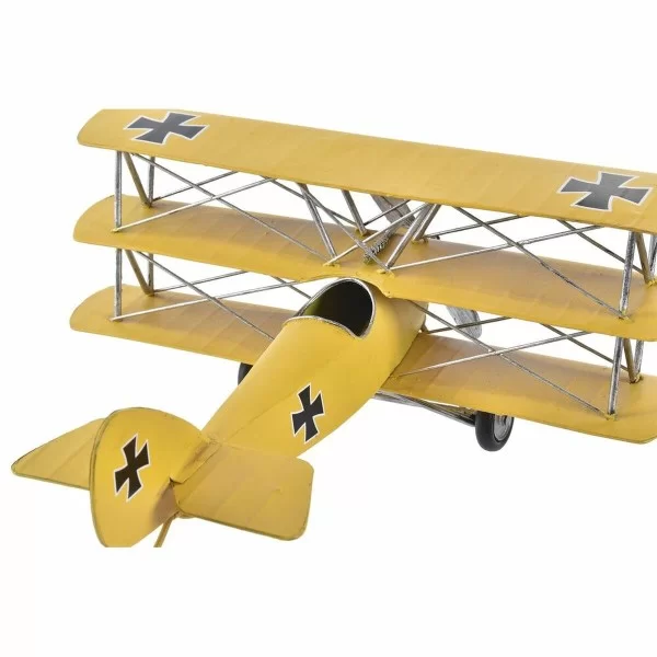 Decorative Figure DKD Home Decor 32,5 x 32 x 15,5 cm Vintage Little Plane (2 Units)