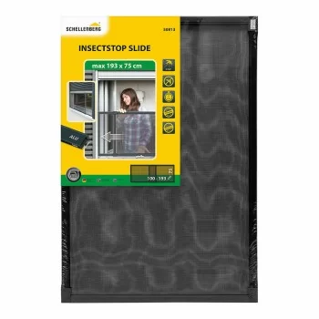 Mosquito net Schellenberg Anthracite Aluminium Extendable...